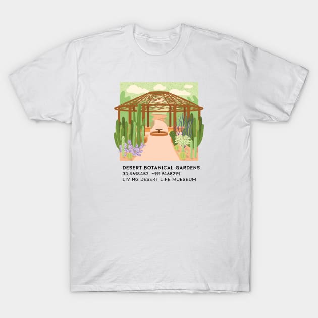 Desert Botanical Gardens T-Shirt by DreamBox